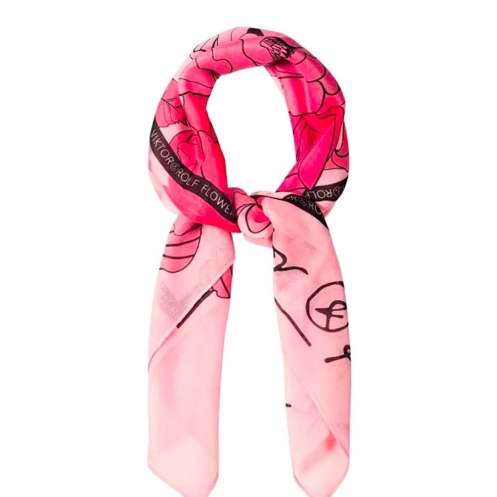 Viktor & Rolf Foulard Flowerbomb Pink
Red Scarf New Authentic